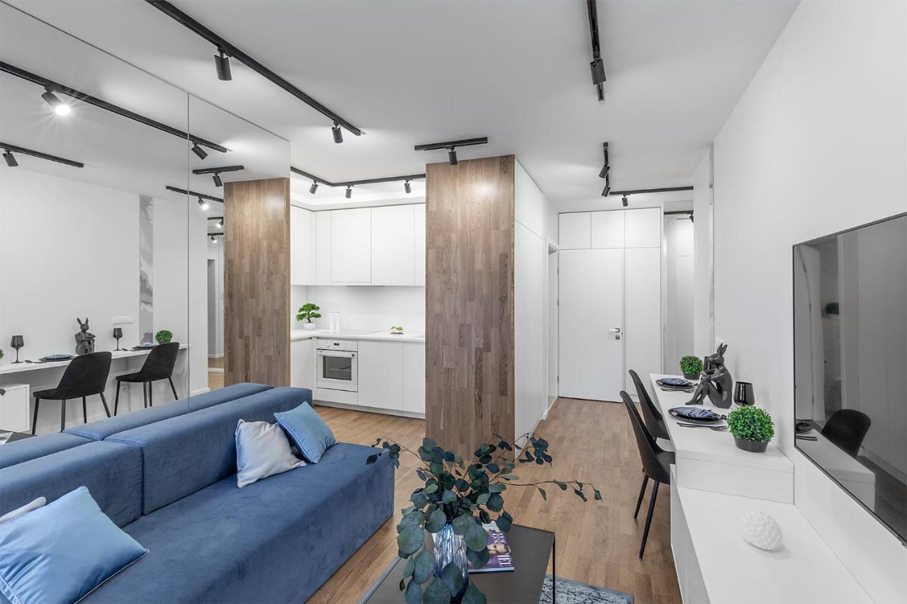 Brand New Apartment In Vilnius Bagian luar foto